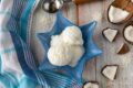 Gelato al cocco fatto in casa senza gelatiera