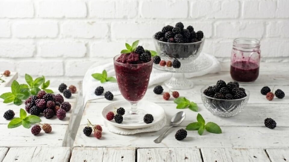 Granita alle more
