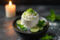 Semifreddo al cocco e al lime senza gelatiera
