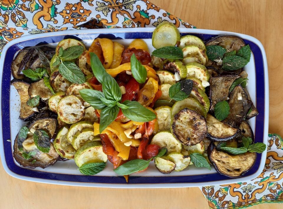 Verdure non fritte e non grigliate ma al forno
