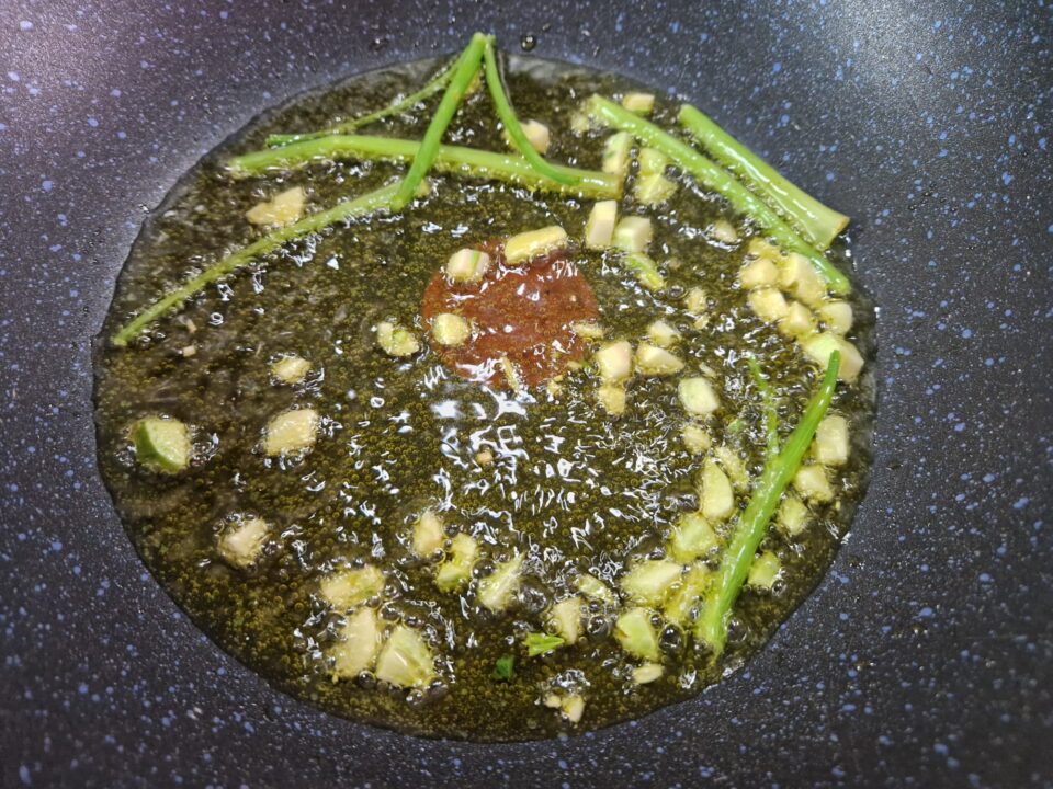 aglio prezzemolo olio