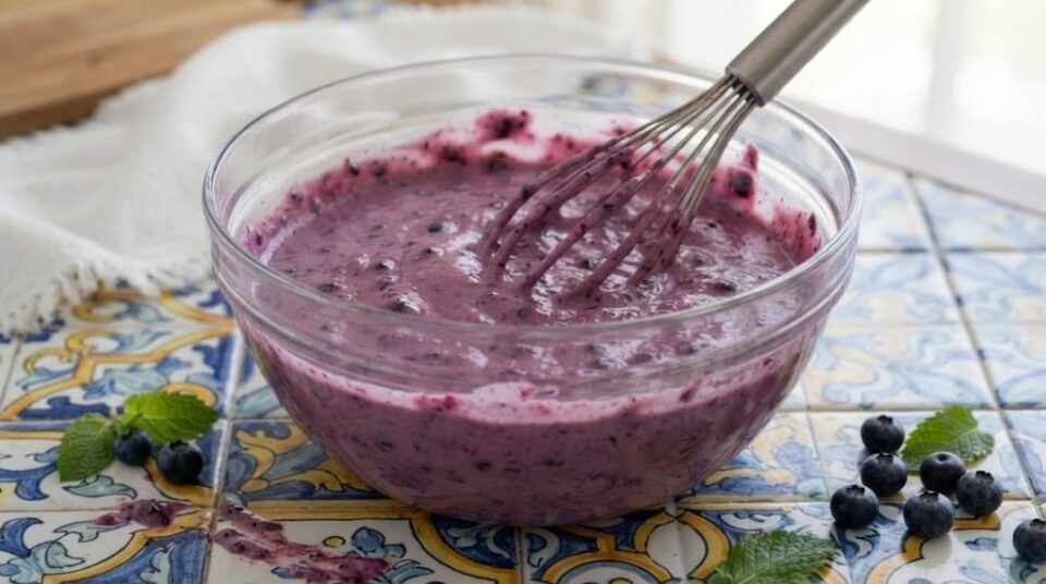 Cheesecake fit ai mirtilli cremosa e golosa​
