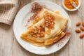 Crepe con farina di mandorle chetogeniche e gluten free