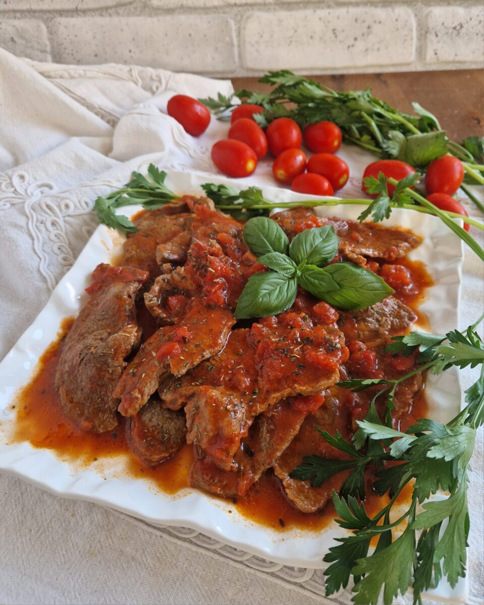 Carne alla pizzaiola tenerissima