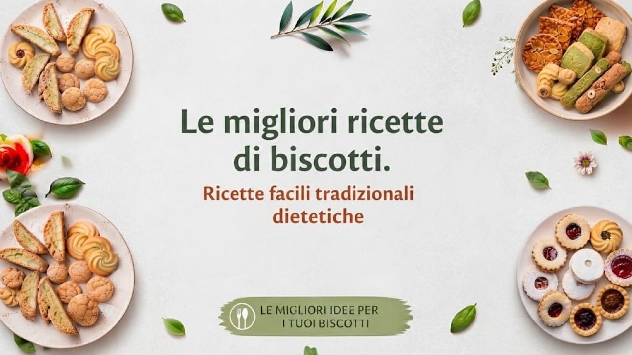 Le migliori ricette di biscotti dietetici