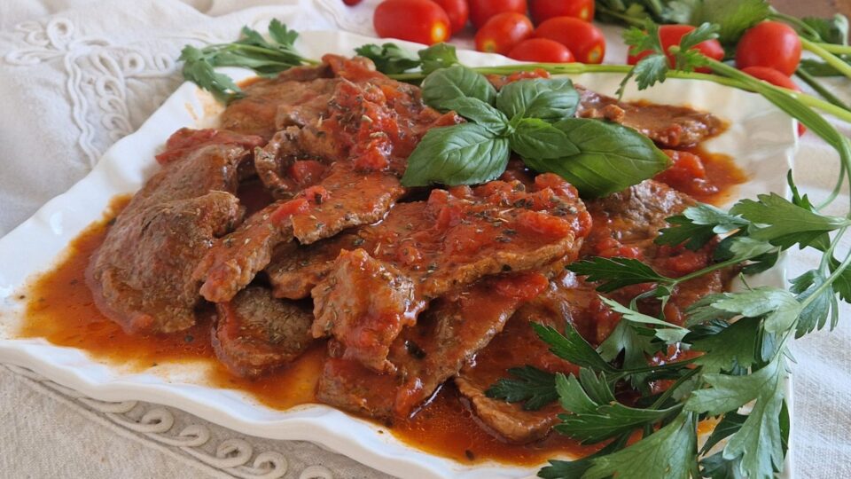 Carne alla pizzaiola tenerissima