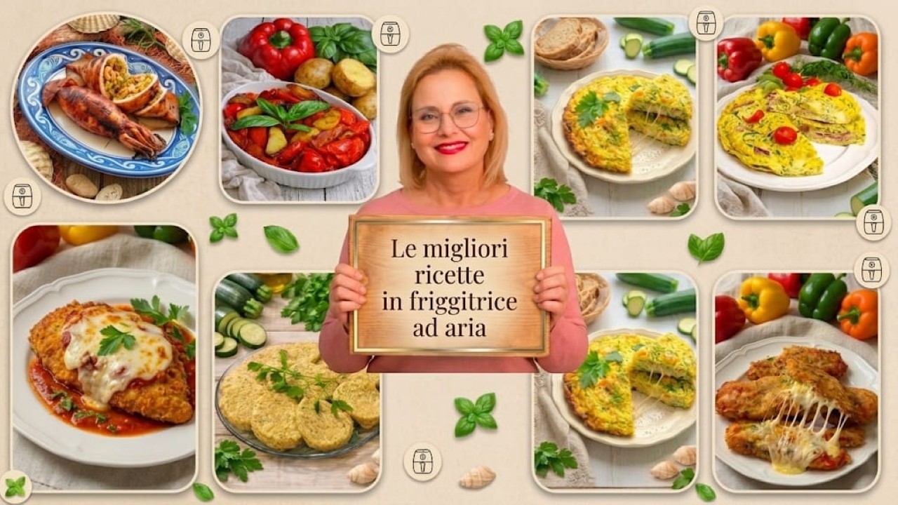 Le migliori ricette in friggitrice ad aria