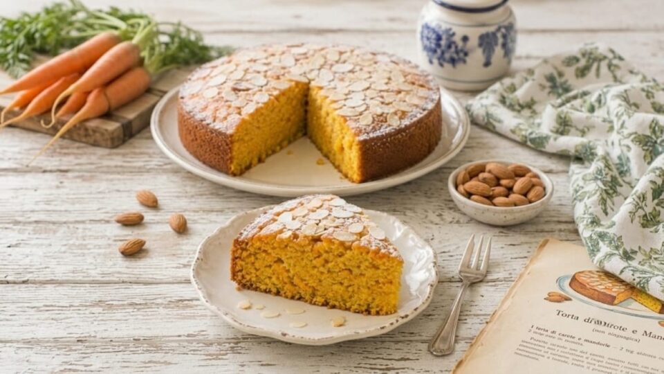 Torta Camilla Carote e Mandorle
