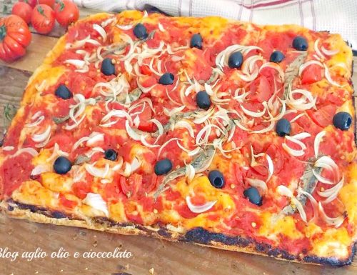 PIZZA CON UN GRAMMO DI LIEVITO