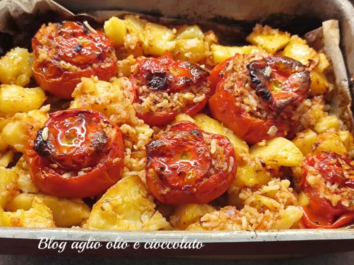 I pomodori con il riso della nonna