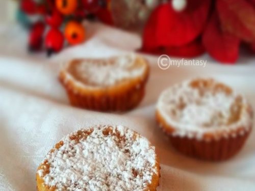 Mini cake “Christmas Pudding”, ricetta del riciclo