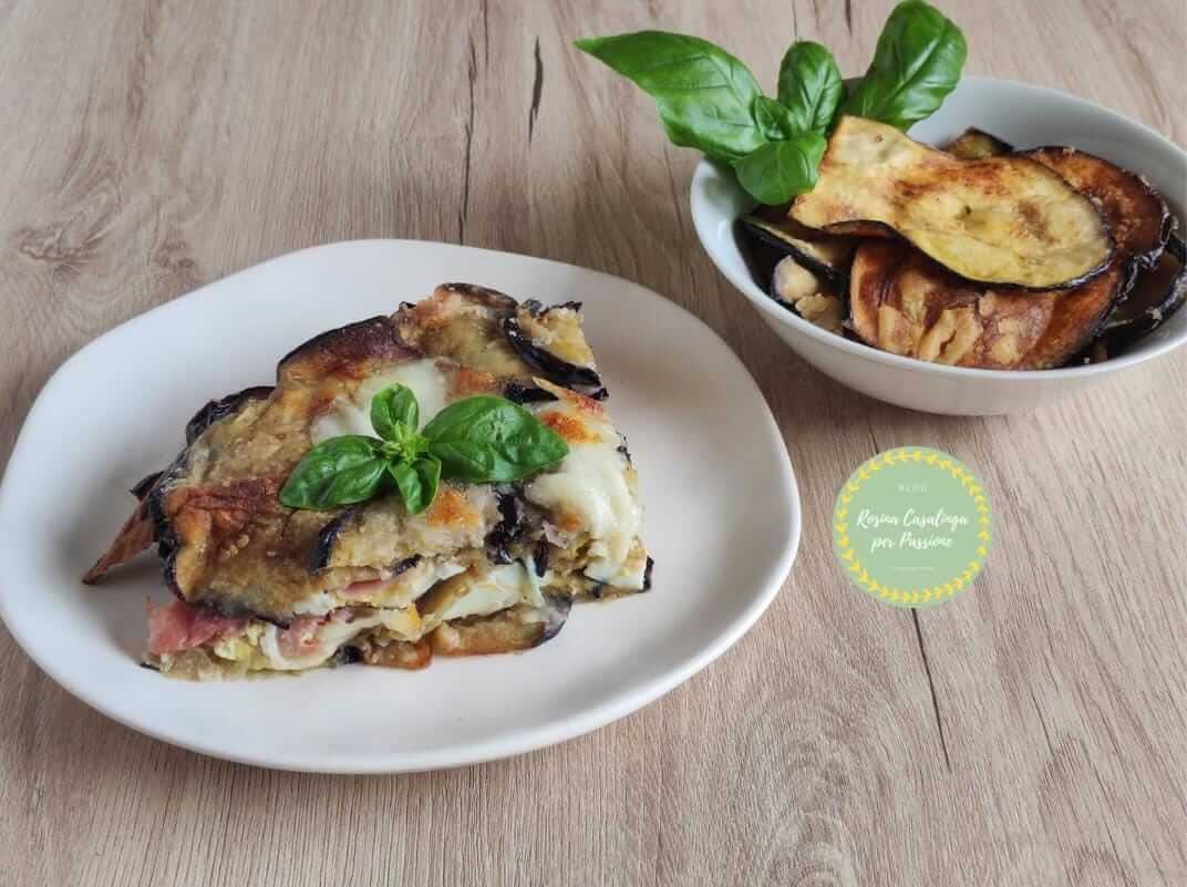 PARMIGIANA DI MELANZANE BIANCA