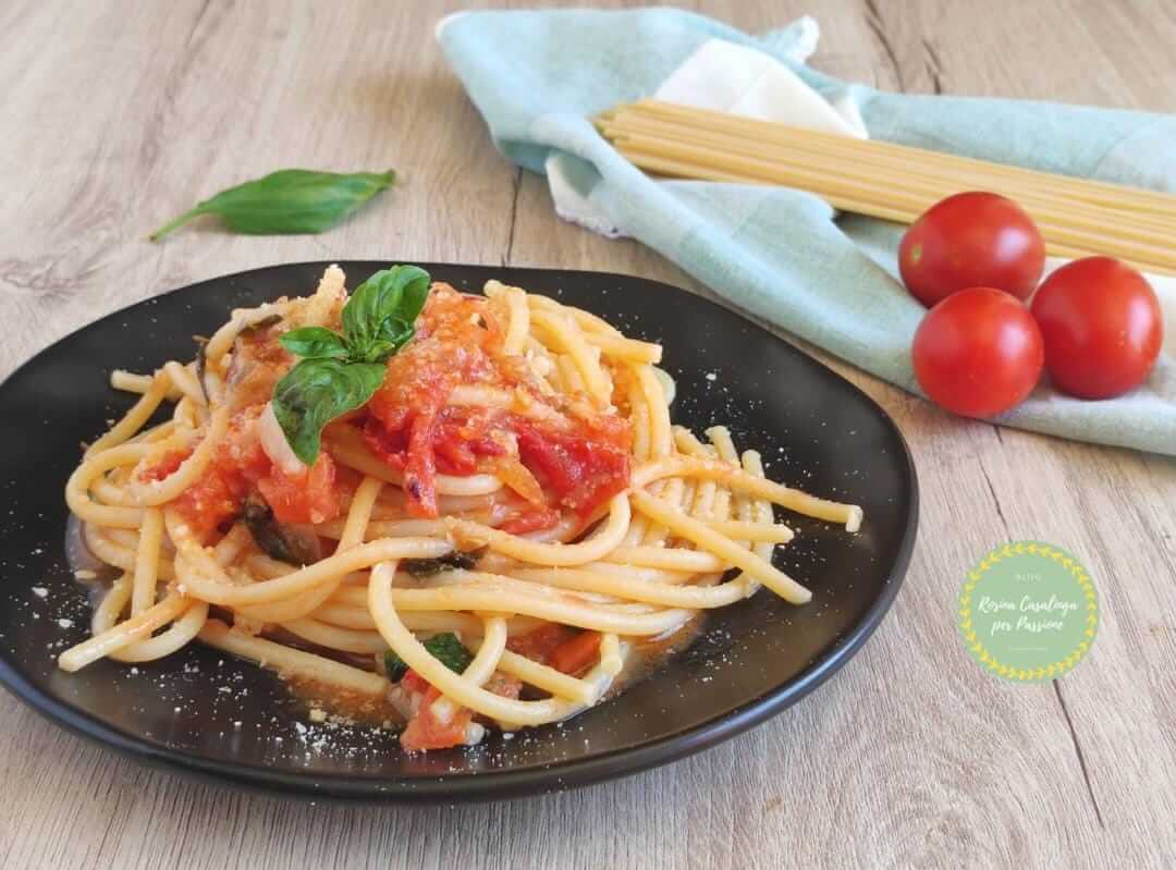 SPAGHETTONI CON POMODORINI