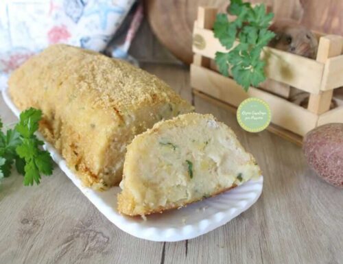 POLPETTONE DI PESCE E PATATE