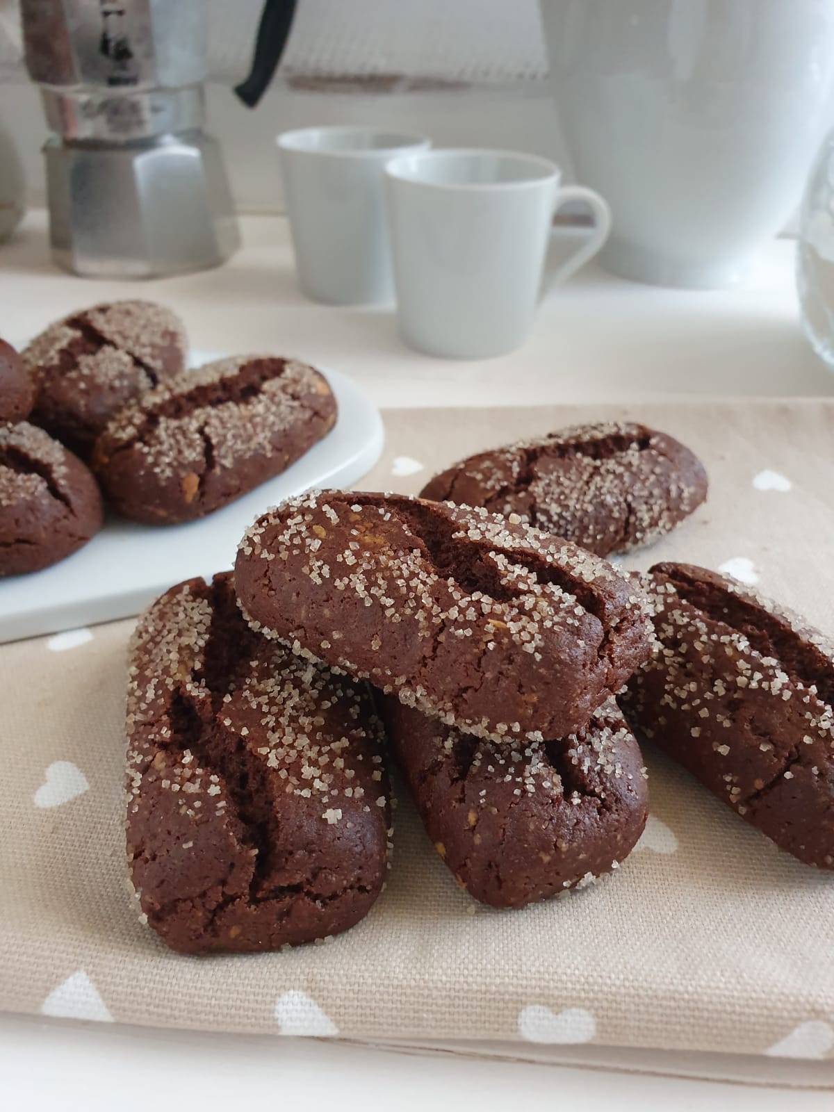 Biscotti da inzuppo al cacao - Rosly a passion for pastry