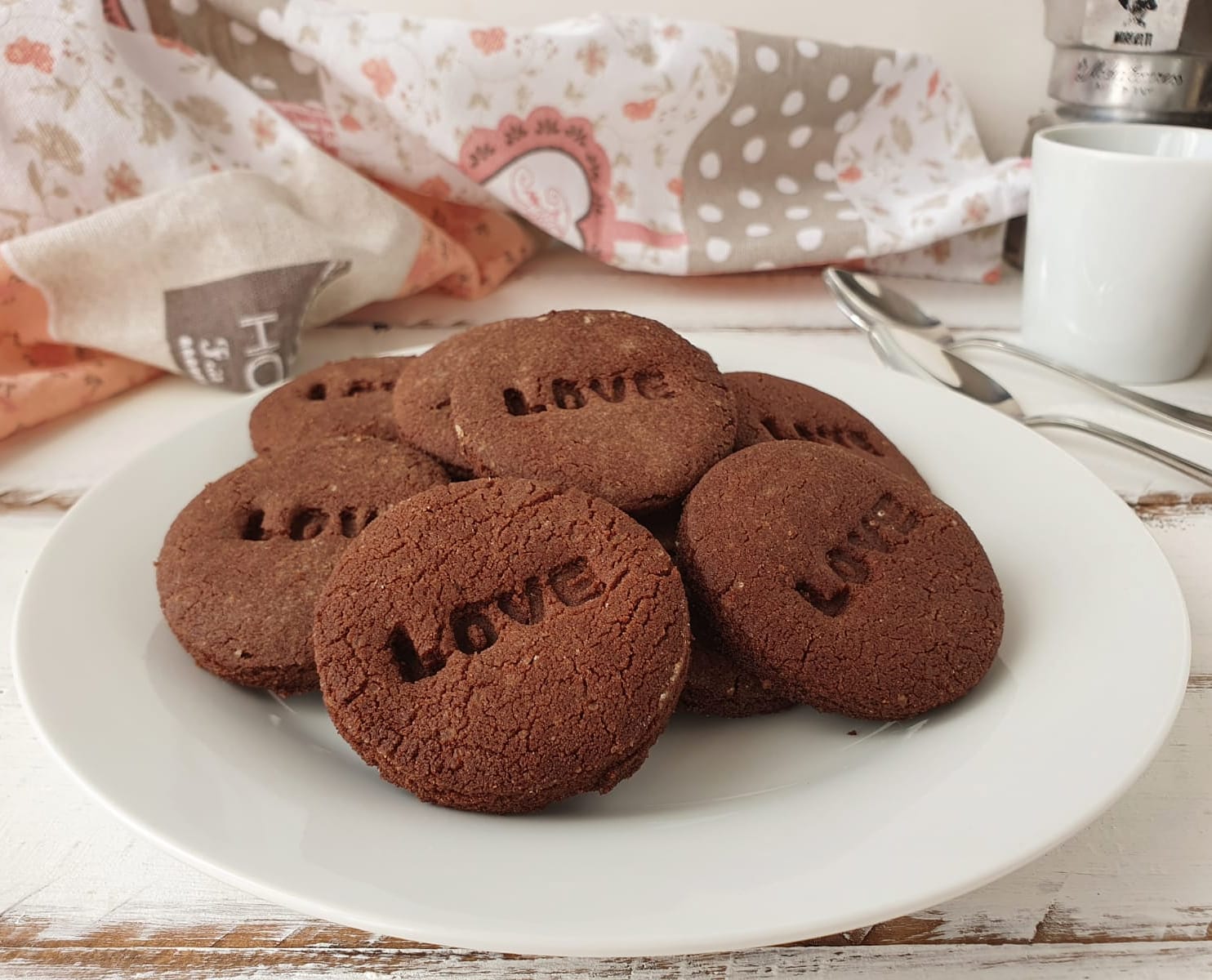 Biscotti al cioccolato con farina di riso - Rosly a passion for pastry