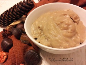 Crema pasticcera alle castagne