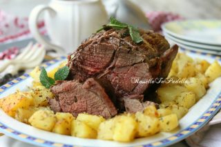 Arrosto Di Manzo Al Forno, Ricetta Cucina Tradizionale Italiana