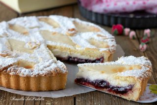 Crostata al mascarpone e marmellata