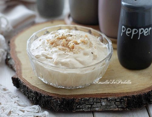 Mousse alle noci per TARTINE e ANTIPASTI