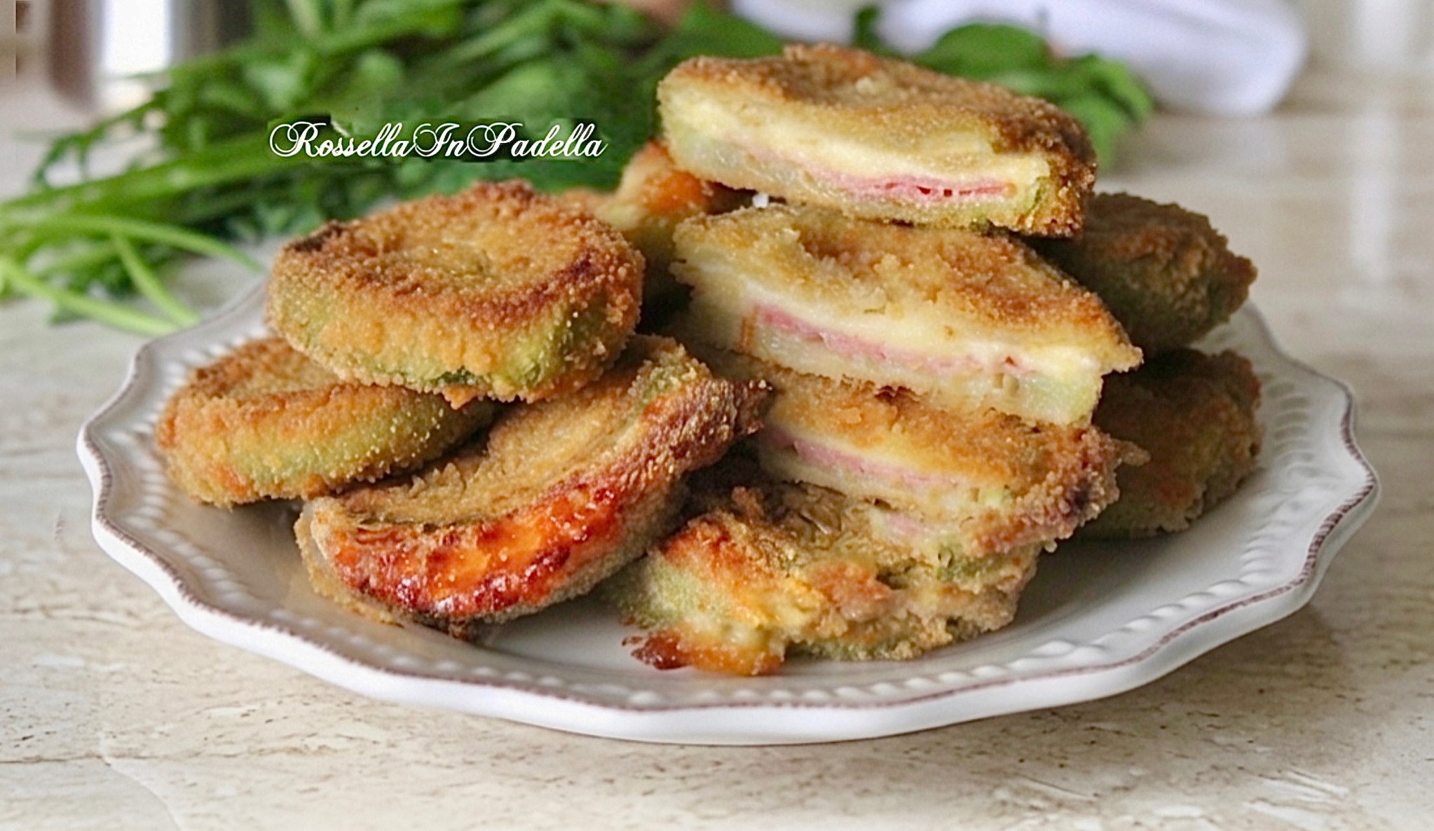 Cordon bleu di zucchine farcite