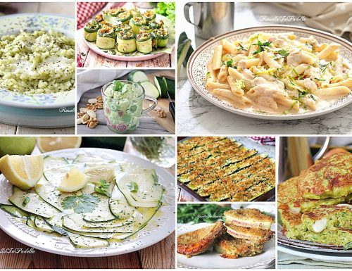 10 RICETTE CON LE ZUCCHINE da fare assolutamente