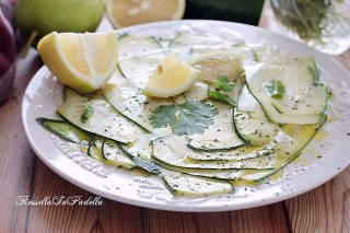 Ricetta ZUCCHINE MARINATE AL LIMONE E MENTA