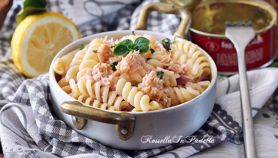 Ricetta PASTA AL TONNO E LIMONE Primo Veloce