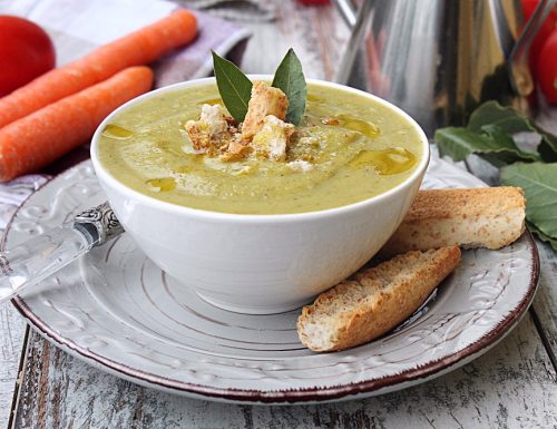 VELLUTATA DI BROCCOLI E CAROTE