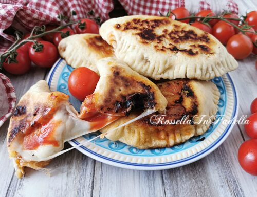 PANZEROTTI IN PADELLA VELOCI con lievito istantaneo