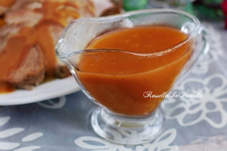Ricetta Come fare la SALSA per l'ARROSTO in maniera facile