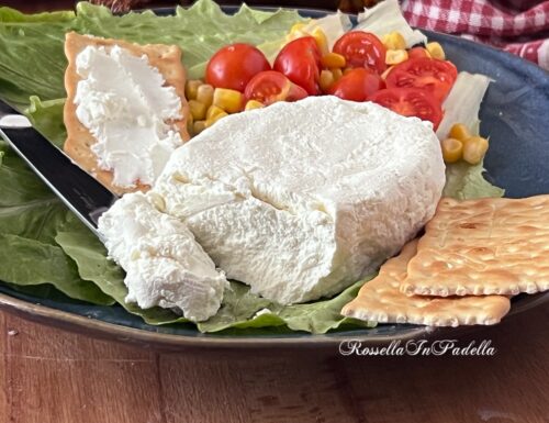 FORMAGGIO SPALMABILE FATTO IN CASA