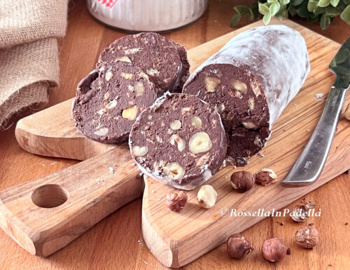 SALAME DI CIOCCOLATO ALLA RICOTTA senza uova