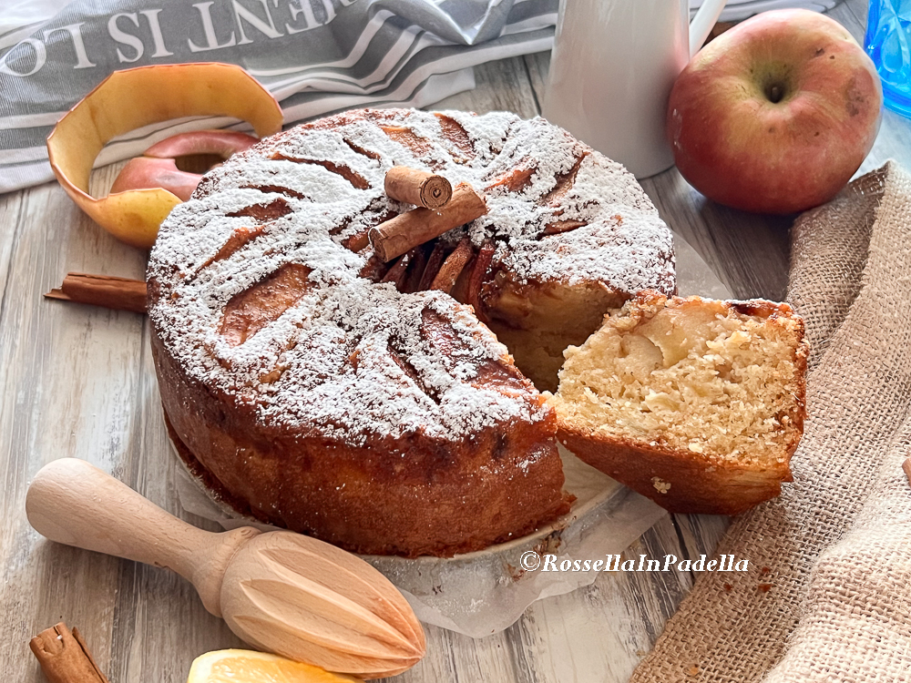 TORTA DI MELE SENZA BURRO