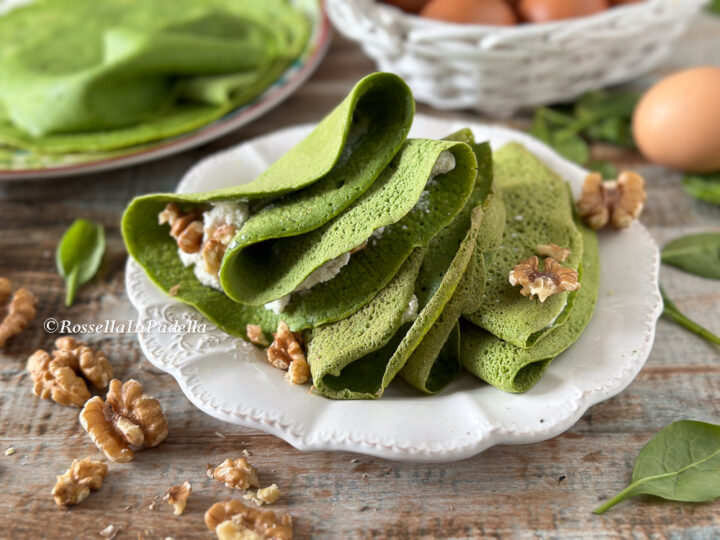 Crespelle di spinaci
