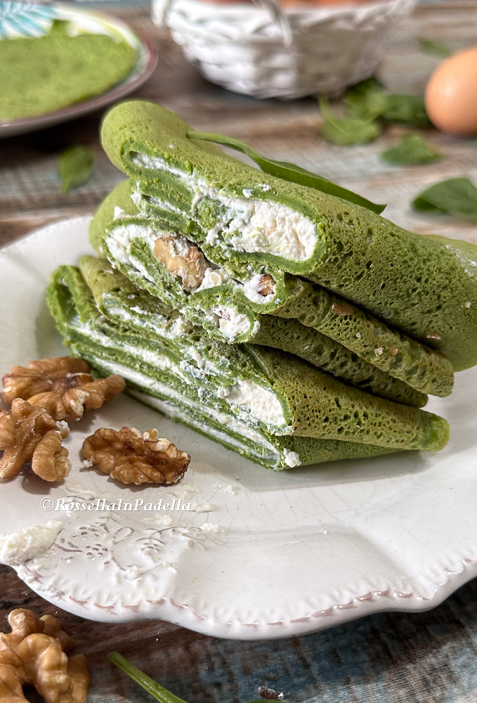 Crespelle di spinaci