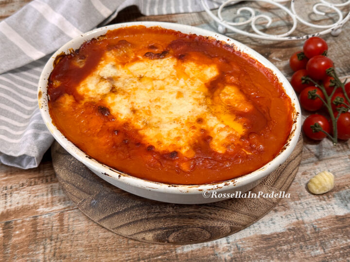 GNOCCHI AL FORNO con ragù e besciamella