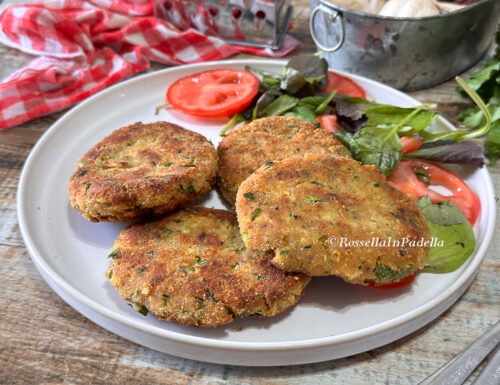 Cotolette di zucchine e tonno