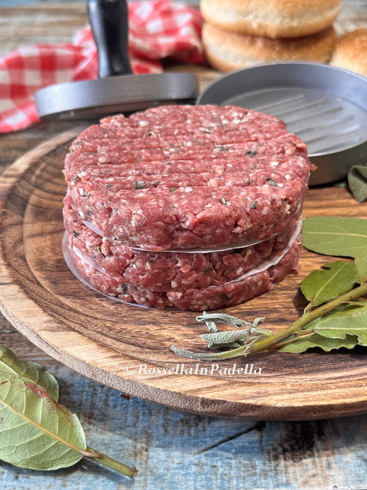 Hamburger fatti in casa