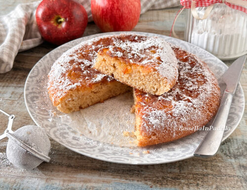 Torta di mele in padella