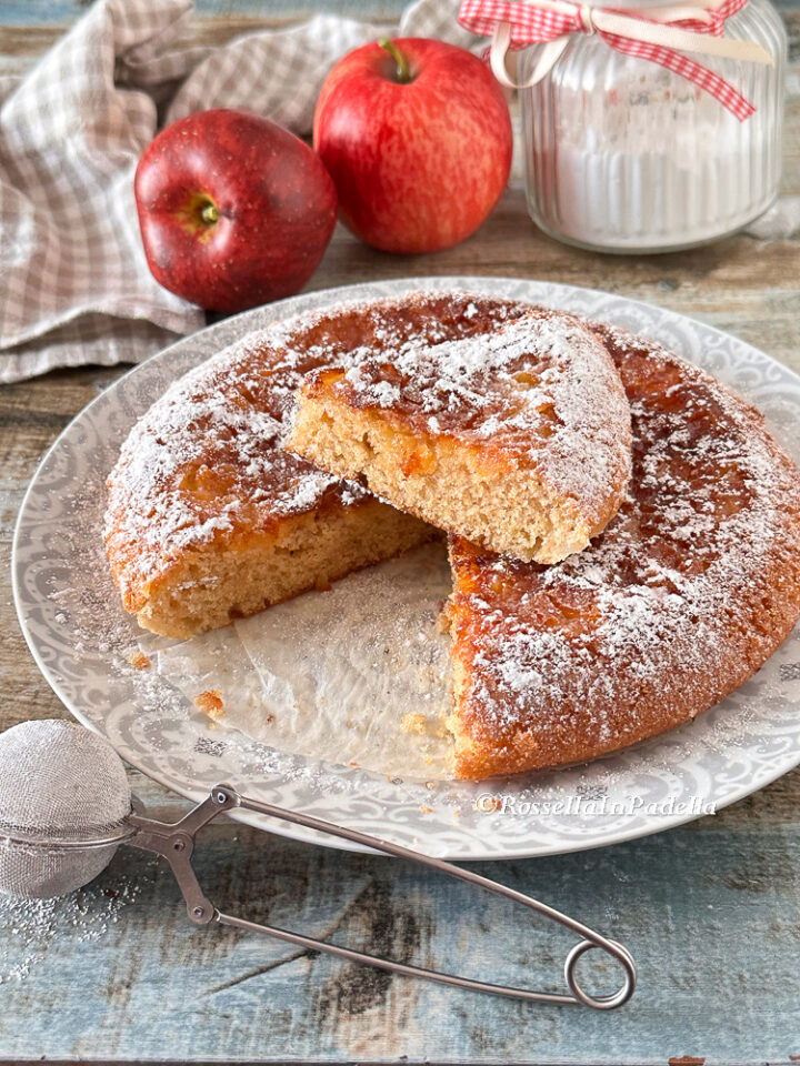 Torta di mele in padella facile e veloce
