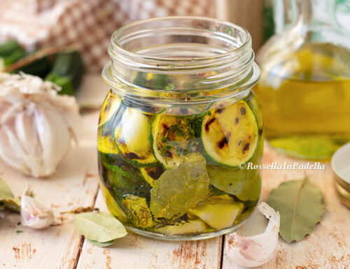 Zucchine grigliate sott’olio