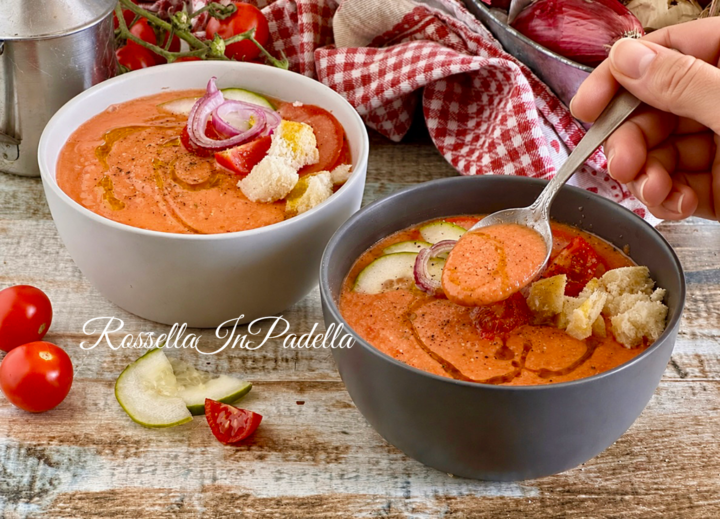 Ricetta gazpacho zuppa fredda estiva