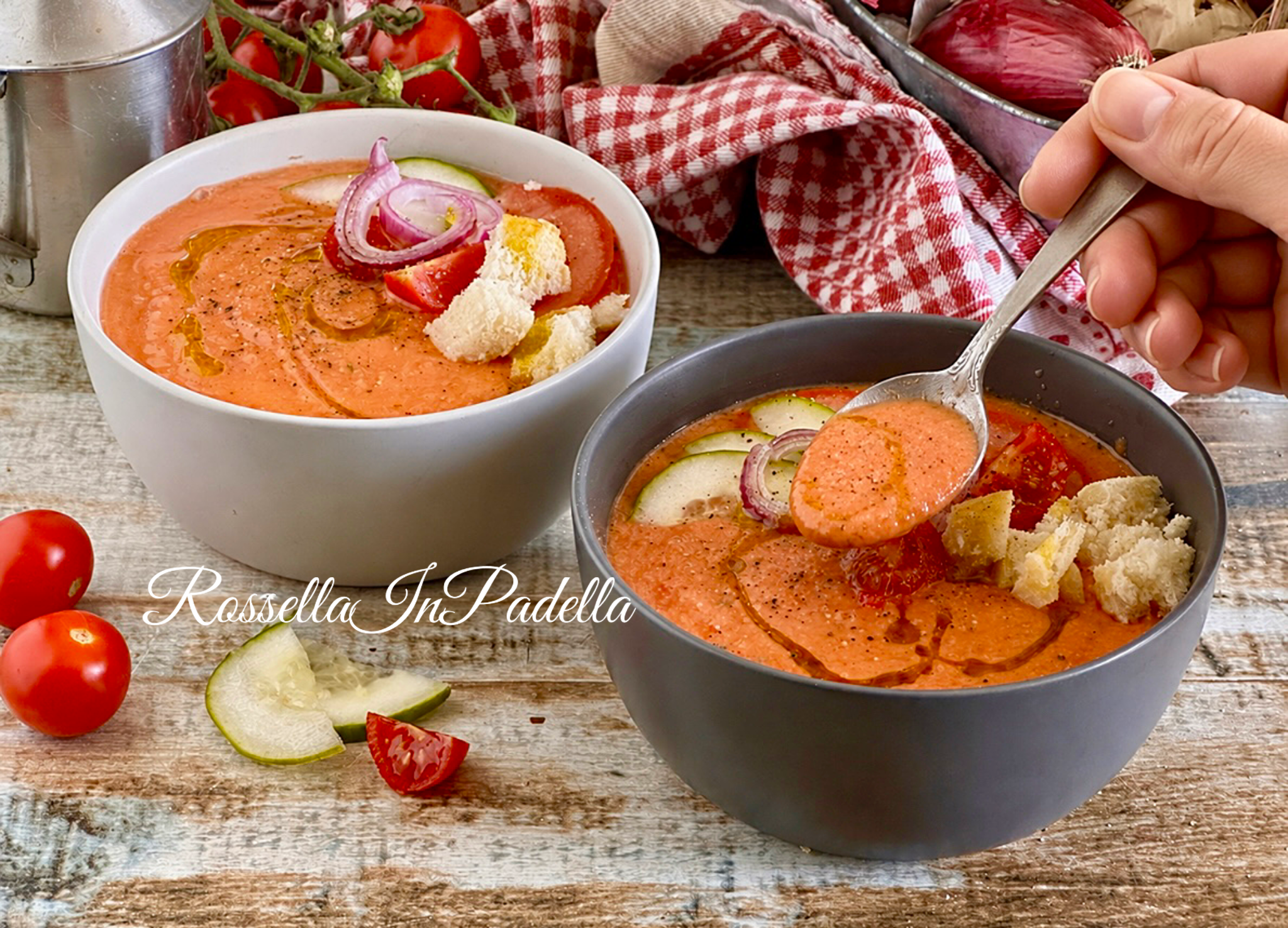 Ricetta gazpacho zuppa fredda estiva