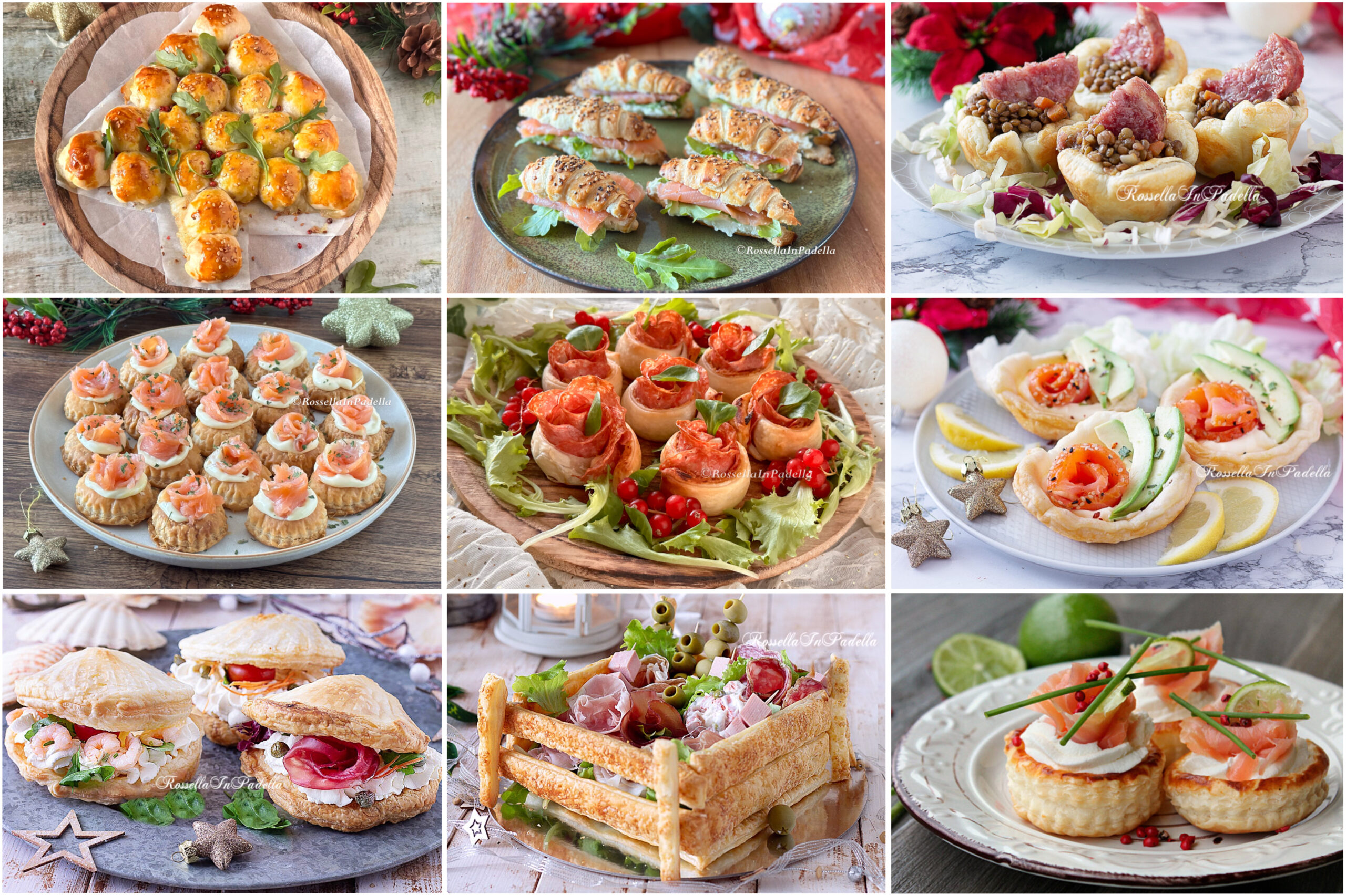 10 ricette di antipasti facili e veloci con la pasta sfoglia da fare a Natale