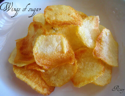 Chips di patate, ricetta