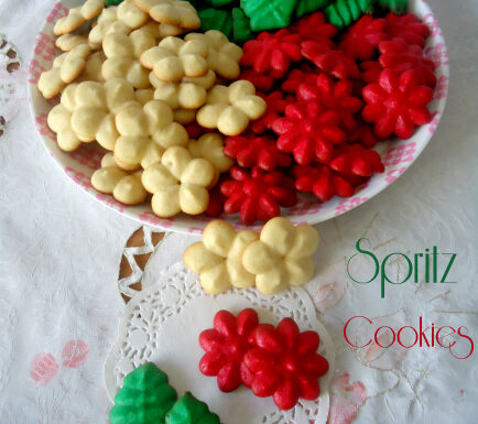 Spritz coockies biscotti natalizi ricetta semplice