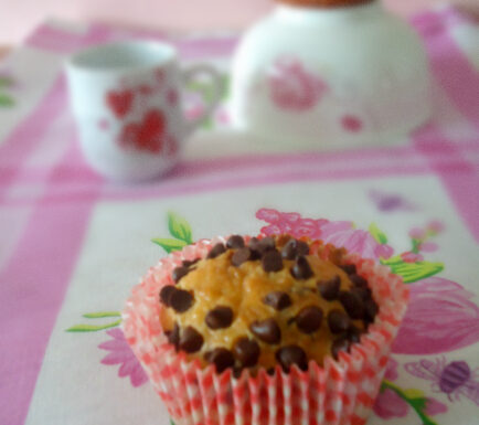 Muffin al cocco con gocce di cioccolato ricetta