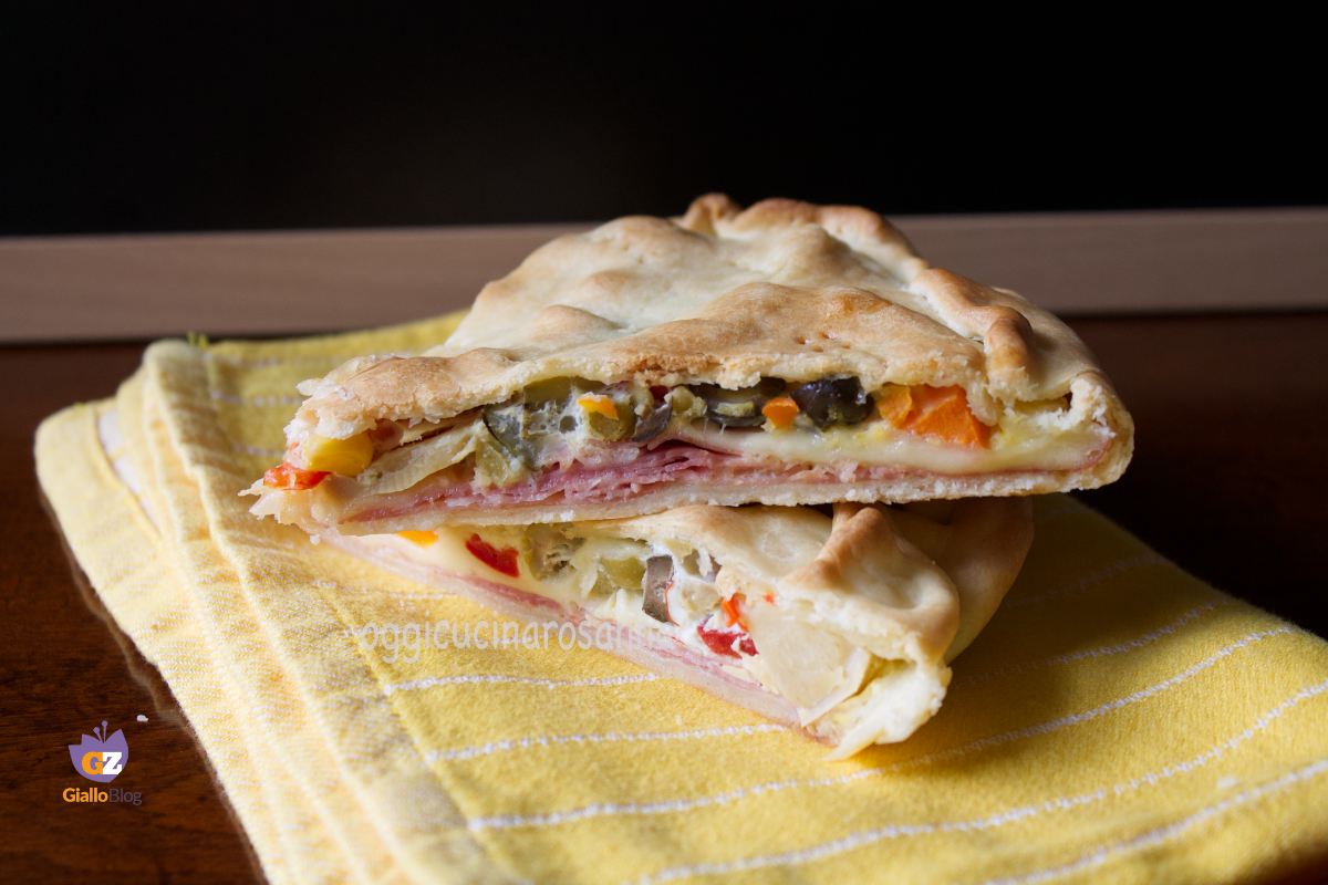 Torta salata svuotafrigo con pasta brisèe