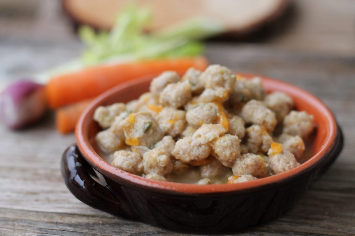 polpettine in brodo vegetale